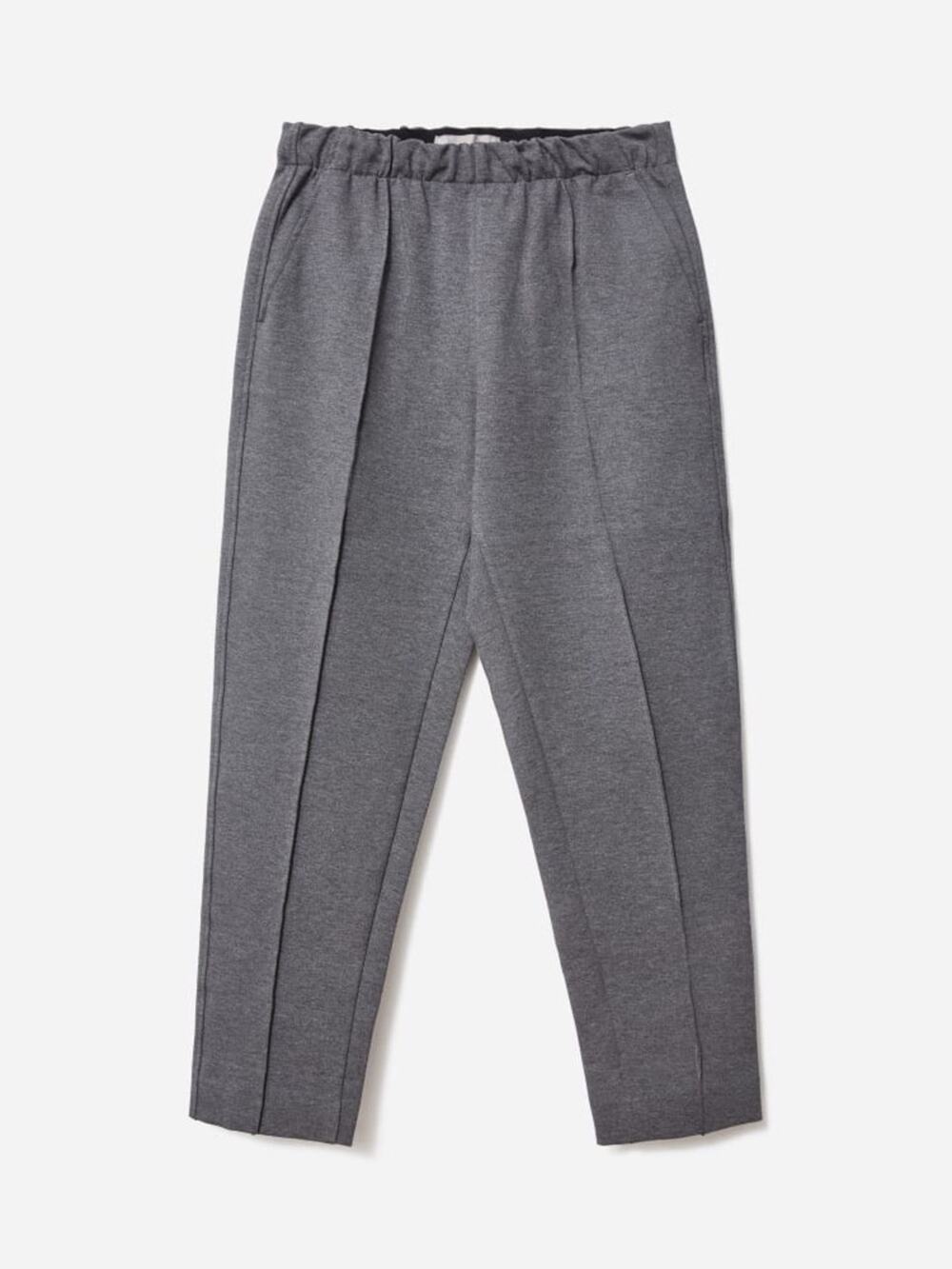 Everlane The Dream Pant Heathered Charcoal Gray Pull On Pleated Size XXS